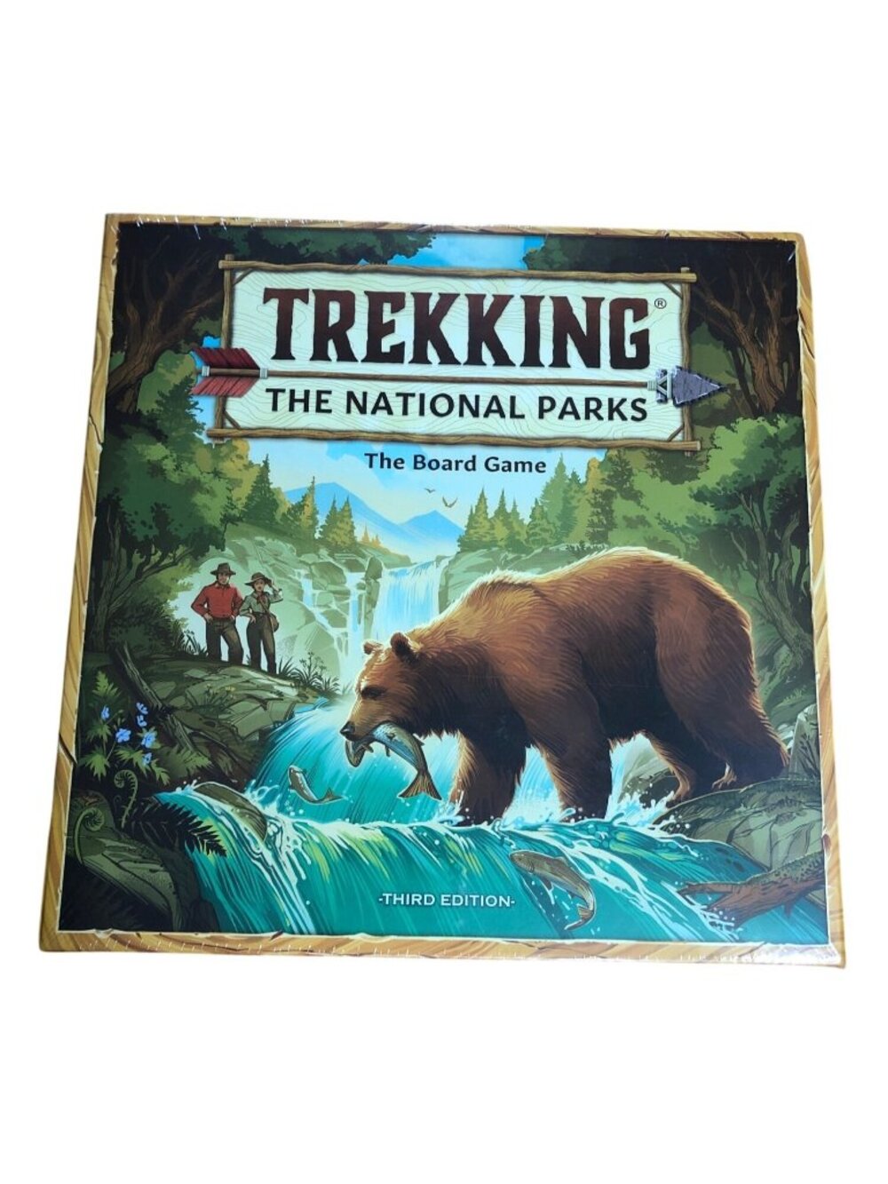 Trekking The National Parks Board Game Third Edition Family Night NEW SEALED NIB